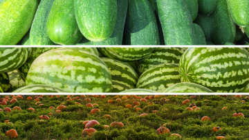 Cucurbitacee (castravete, pepene, dovleac)